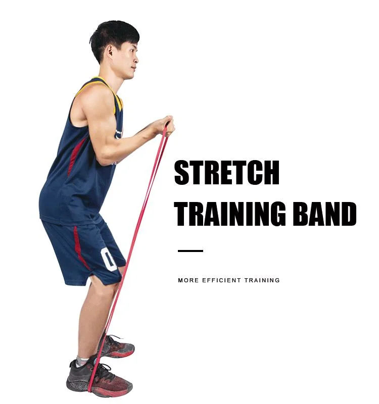 Yoga Resistance Bands Strength Rubber Gym Fitness Hip Loop Anti-Slip Sports Equipment