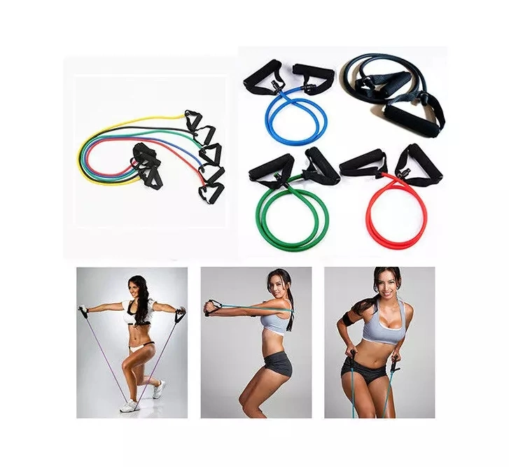 in Stock Latex TPE Resistance Loop Pull Rope Fitness Exercises Resistance Bands for Work out Yoga Gym