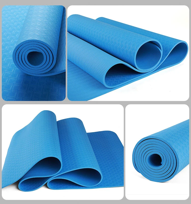 Hot Sale Fitness Anti Slip TPE Yoga Mat Gym Equipment