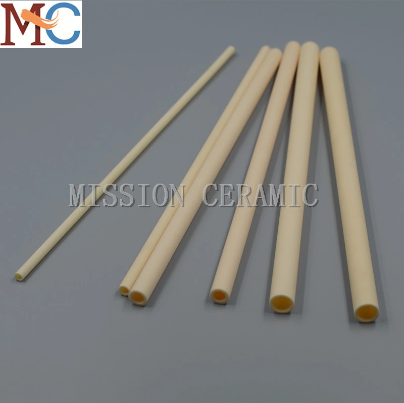 High Temperature Resistance Insulating 4 Holes Alumina Ceramic Tube