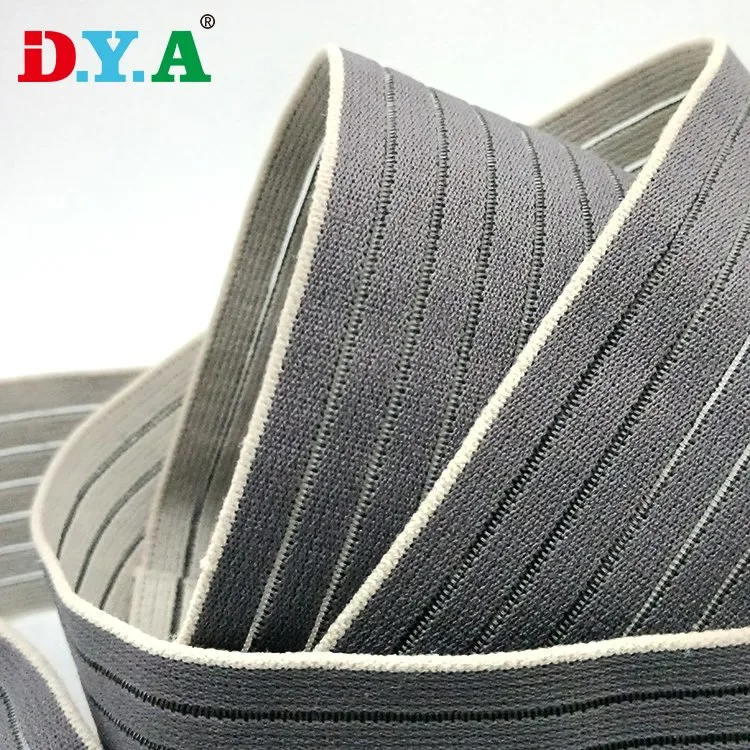 Custom 5cm Double Color Fish Line Elastic Band for Medical Belts Sports Support Belts