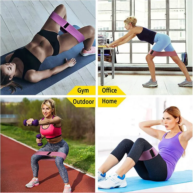 208cm Resistance Bands Sets Elastic Band for Fitness Set Powerlifting Loop Exercise Bands Gym Fitness Equipment Natural Rubber