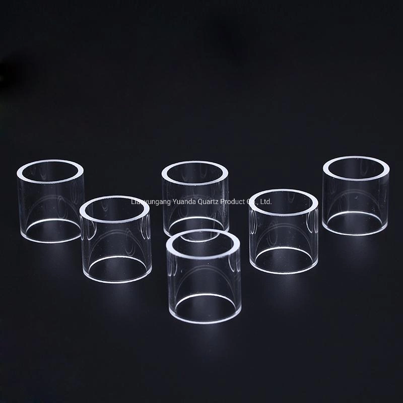 Heat Resistance High Purity Cyclic Laboratory Quartz Glass Tube